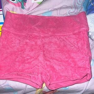 Skims Terry lounge shorts